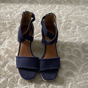 Elegant Navy Women's Sandals